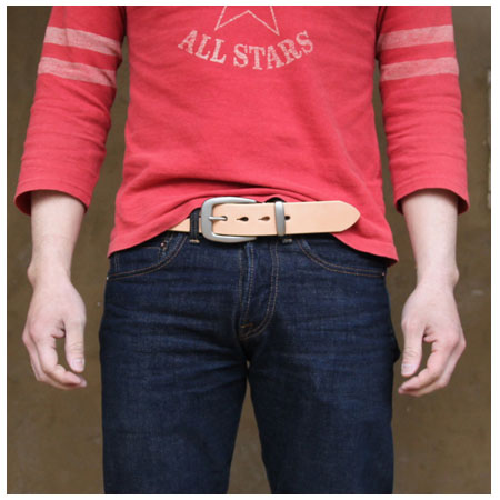 ラウンドバックルベルト