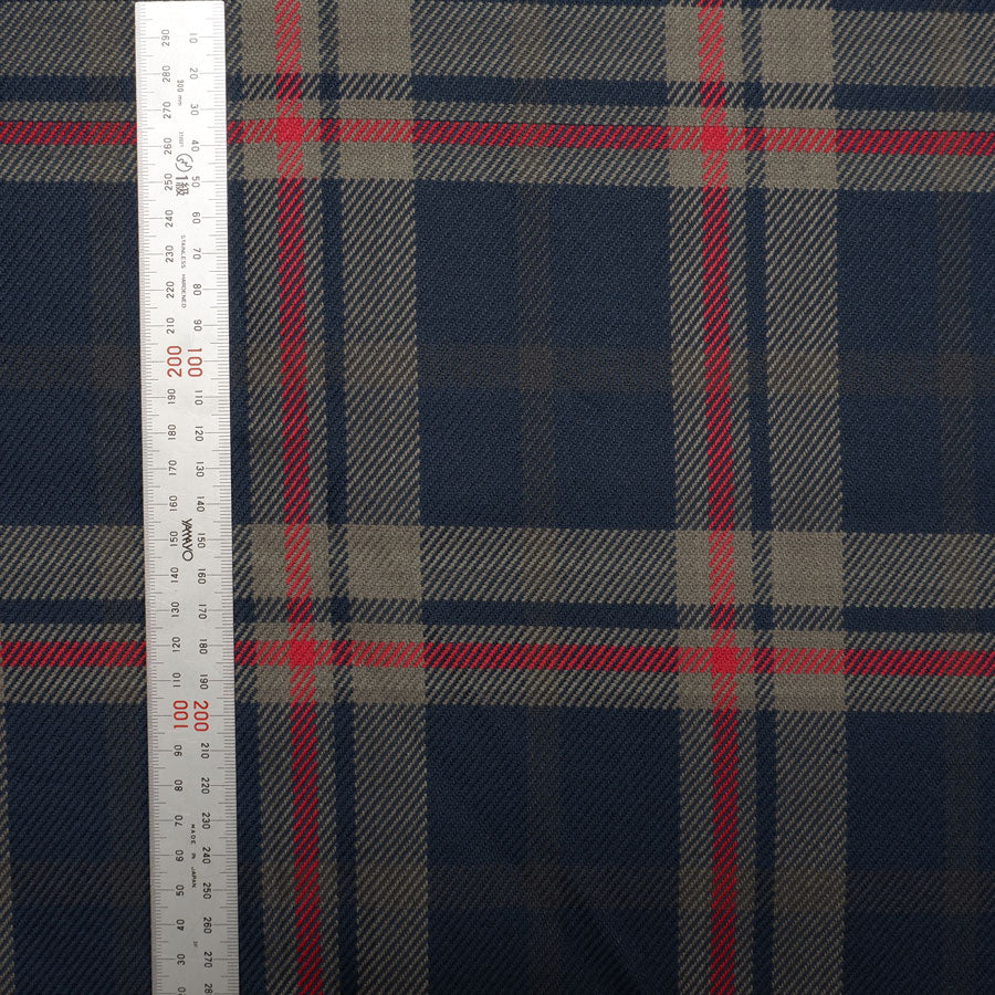 Extra heavy flannel fabric