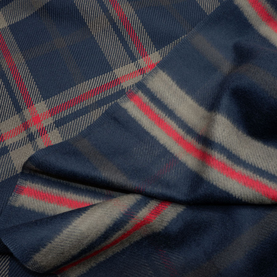 Extra heavy flannel fabric