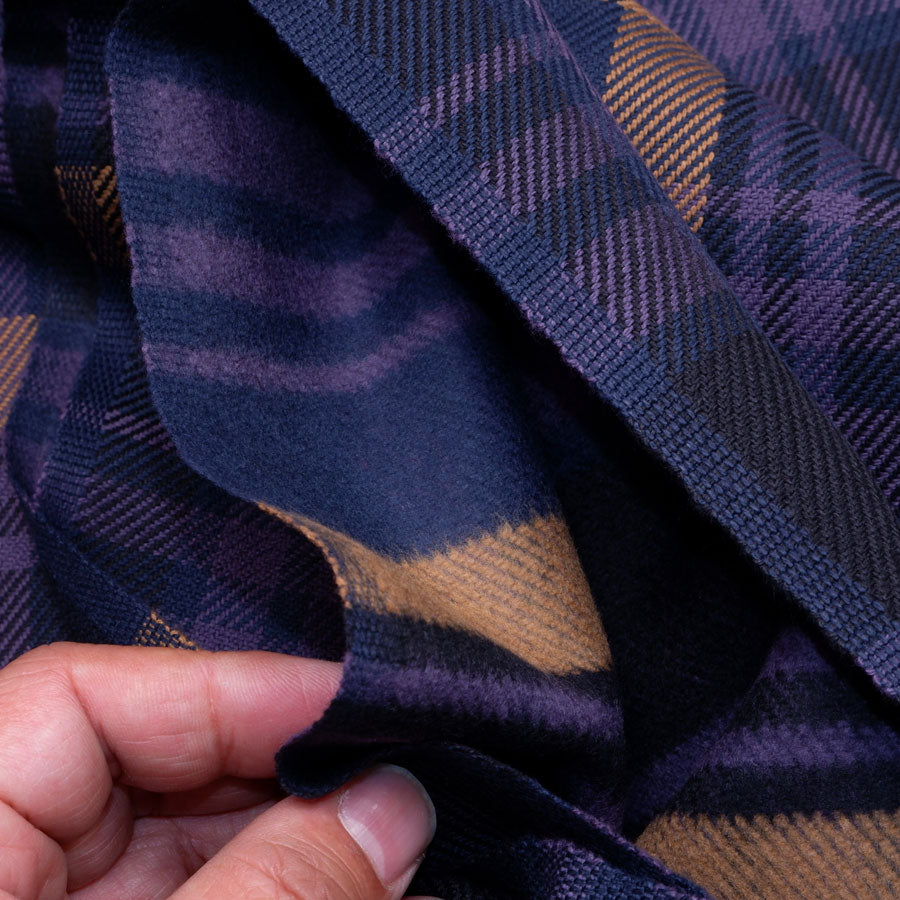 Extra heavy flannel fabric