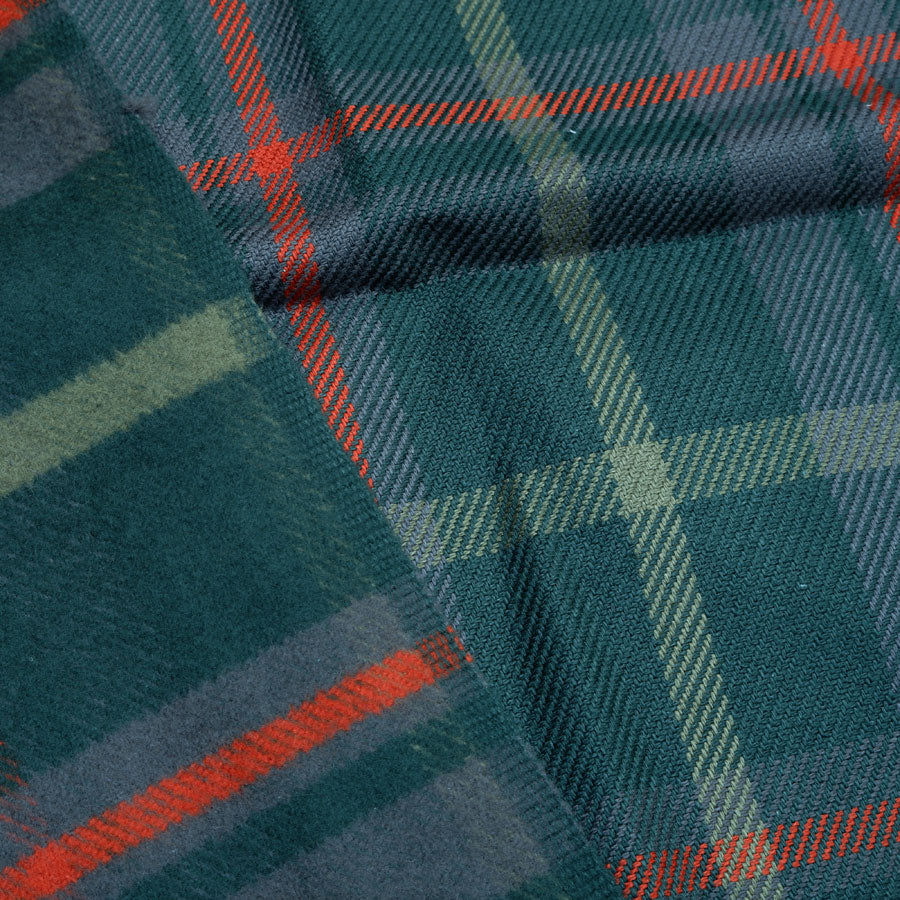 Extra heavy flannel fabric