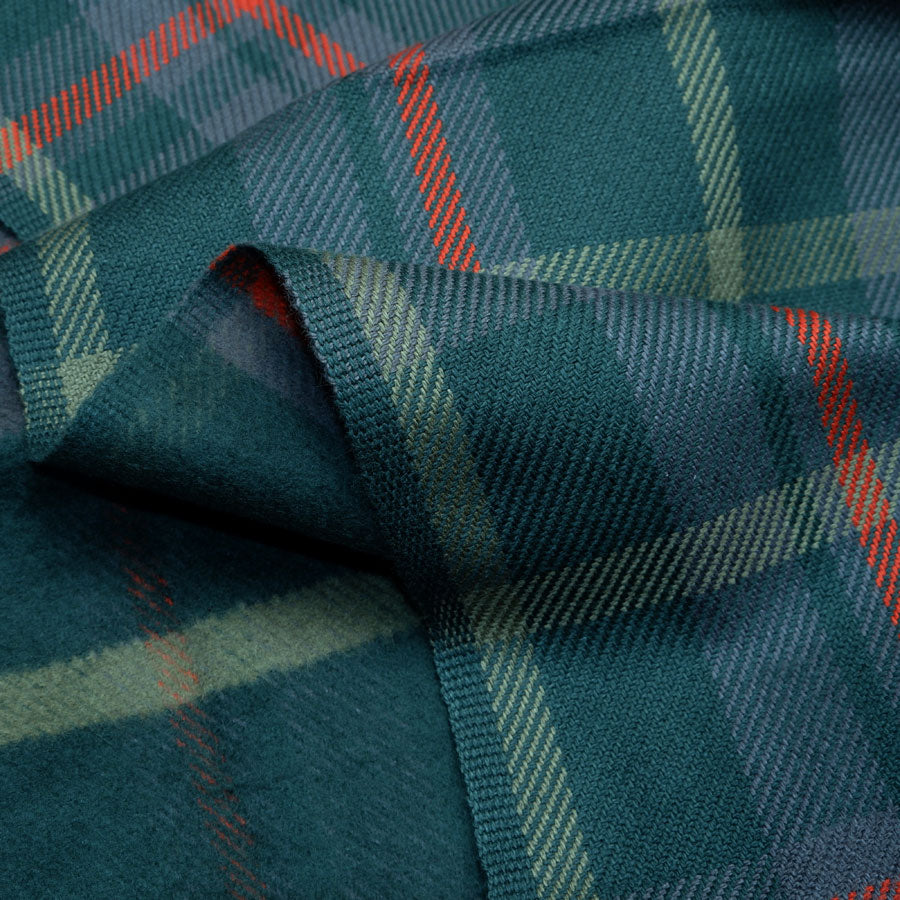 Extra heavy flannel fabric