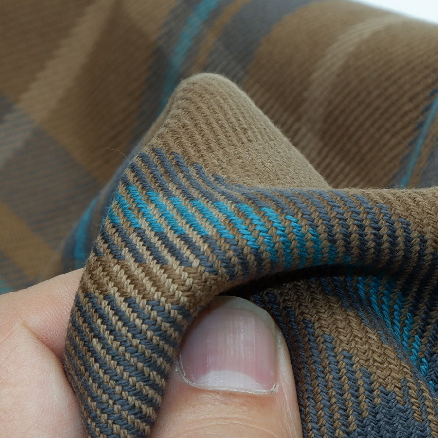 Extra heavy flannel fabric