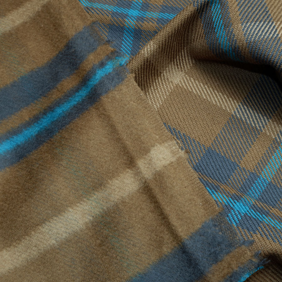 Extra heavy flannel fabric