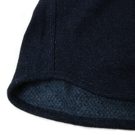 Indigo extra heavy flannel shirt