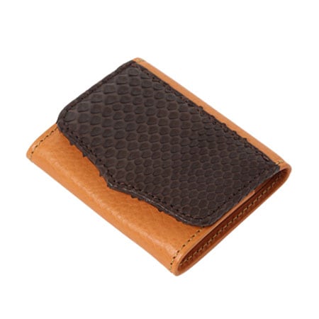 Snakeskin Coin Case
