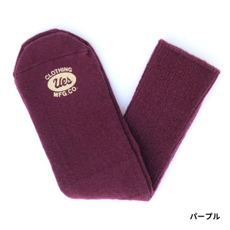 Uneven Yarn 3-Ply Yarn-Dyed Socks