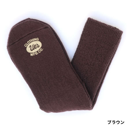 Uneven Yarn 3-Ply Yarn-Dyed Socks