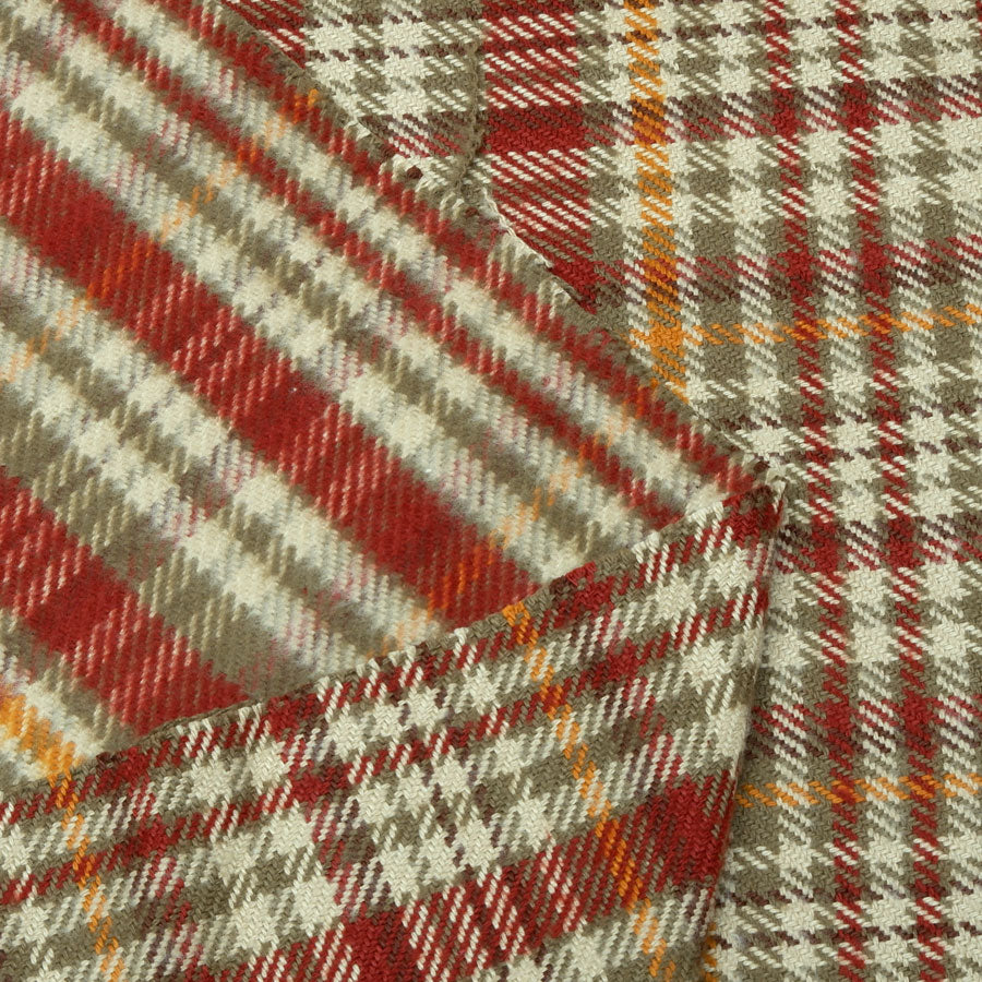 Extra heavy flannel fabric