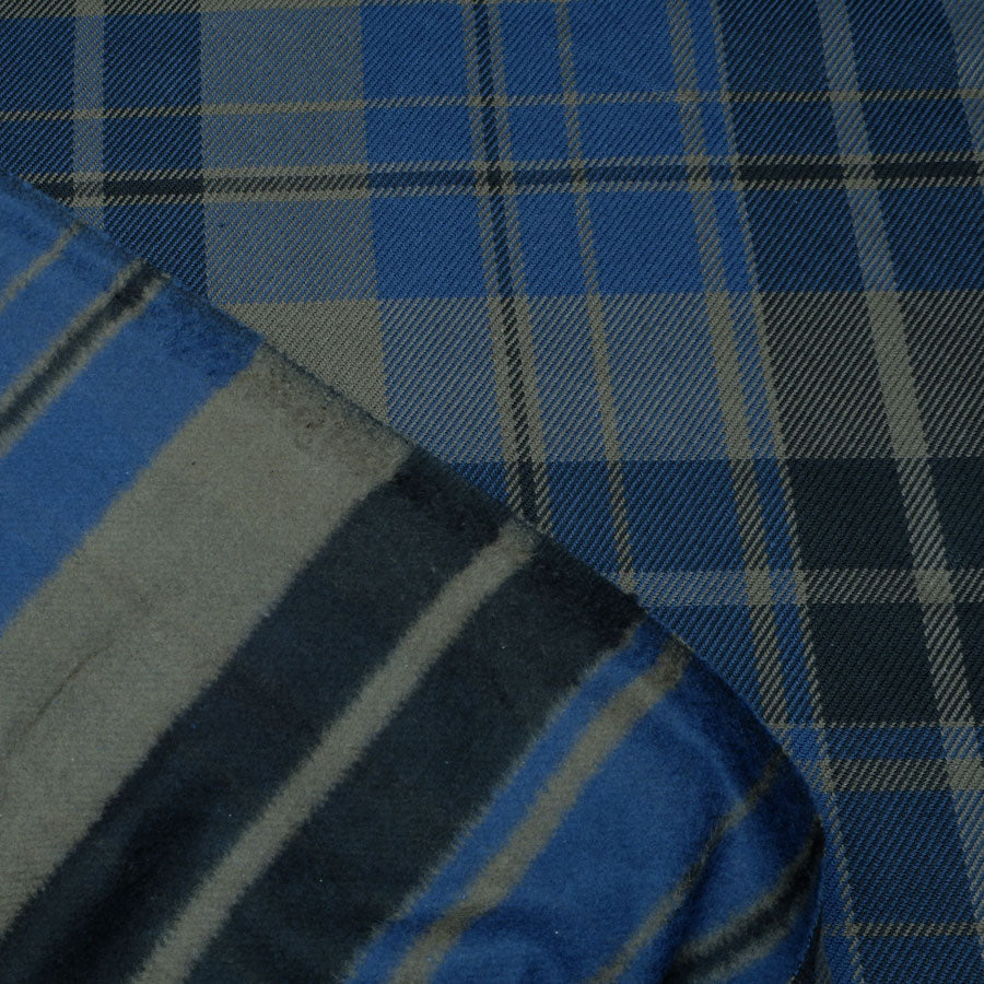 Extra heavy flannel fabric