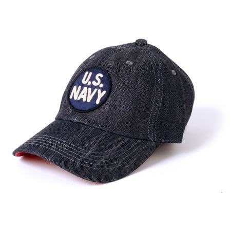 Denim Cap U.S.NAVY Navy