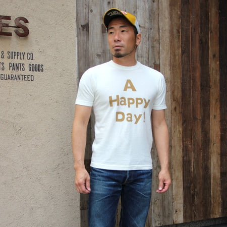 A HAPPY DAY! Tシャツ スリム