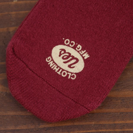 Uneven Yarn 3-Ply Yarn-Dyed Socks