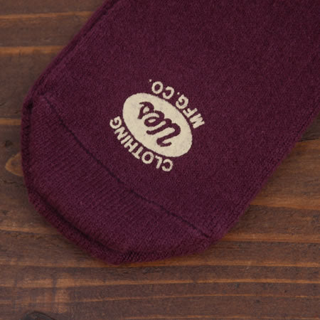 Uneven Yarn 3-Ply Yarn-Dyed Socks