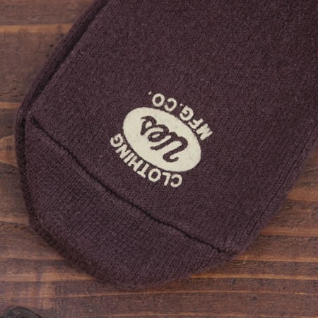 Uneven Yarn 3-Ply Yarn-Dyed Socks