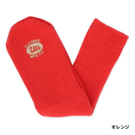 Uneven Yarn 3-Ply Yarn-Dyed Socks