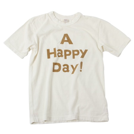A HAPPY DAY! Tシャツ スリム