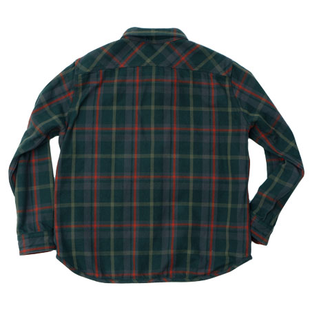 Extra Heavy Flannel Shirt Green