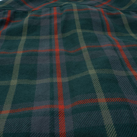 Extra Heavy Flannel Shirt Green