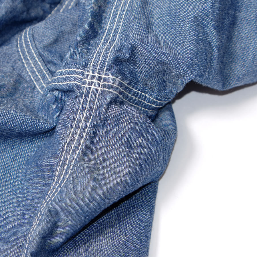 トリプルステッチワークシャツ