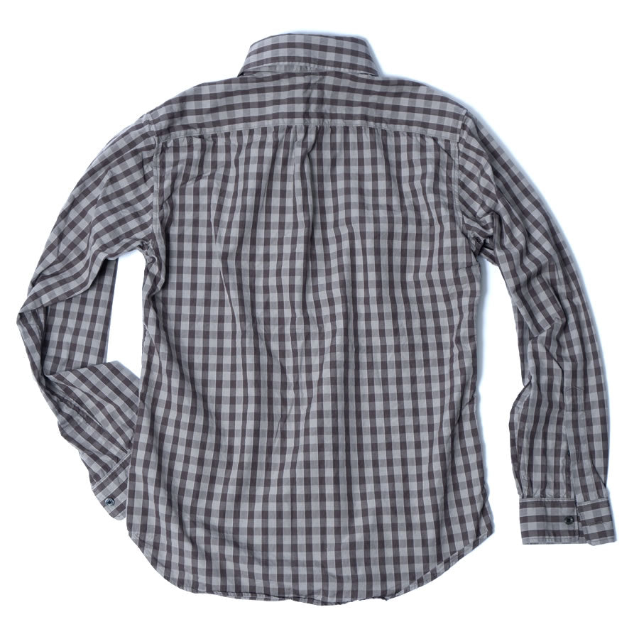 Gingham Check Button-down Shirt