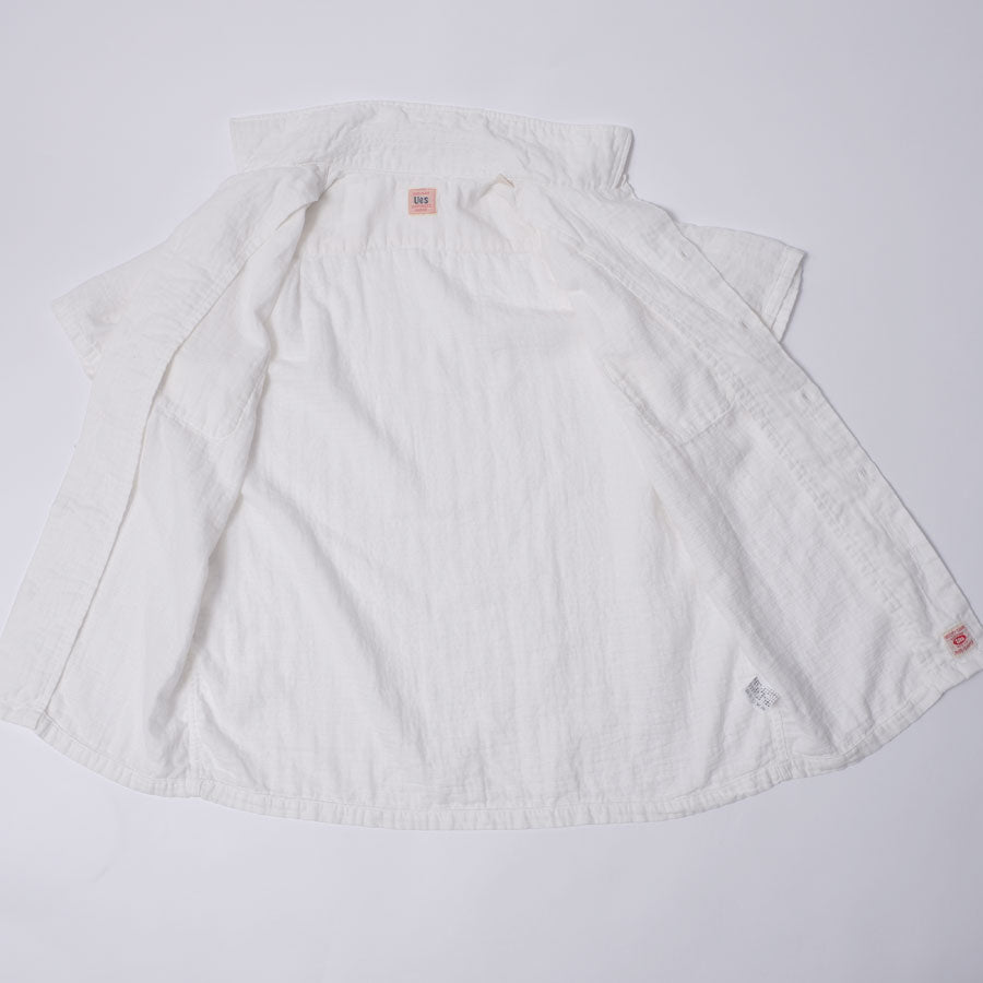 Herringbone Double Gauze short sleeve Shirt