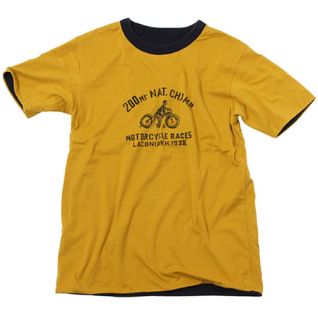 BIKE Reversible T-shirt Yellow