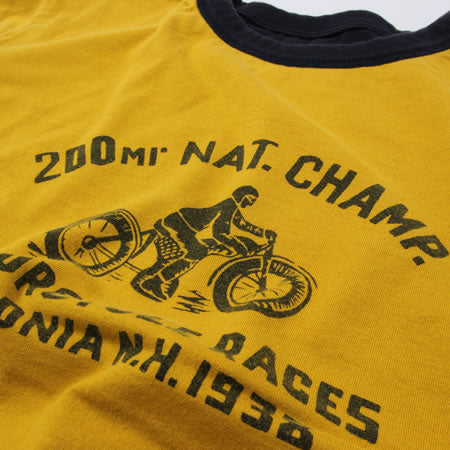 BIKE Reversible T-shirt Yellow