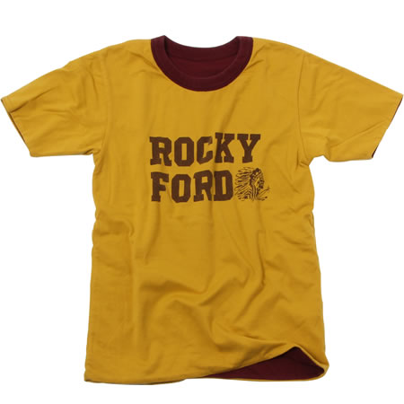 ROCKEY FORD Reversible T-shirt Yellow
