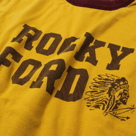 ROCKEY FORD Reversible T-shirt Yellow