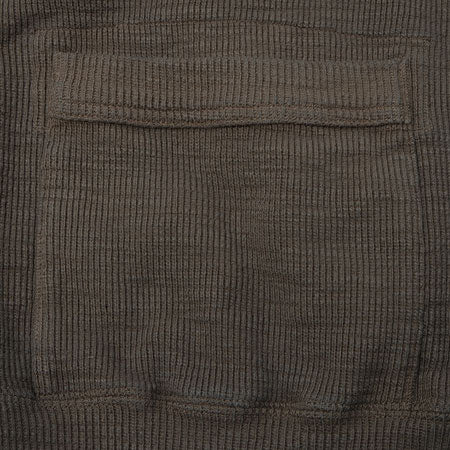 SINGLE RIB CARDIGAN