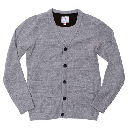 SINGLE RIB CARDIGAN