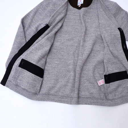 SINGLE RIB CARDIGAN