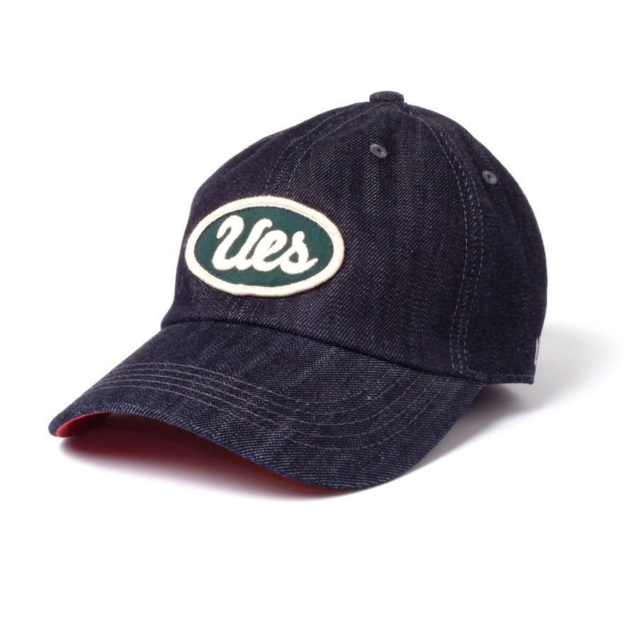 デニムキャップ UES グリーン