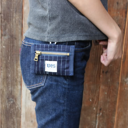 カラビナ付き ベルトポーチ