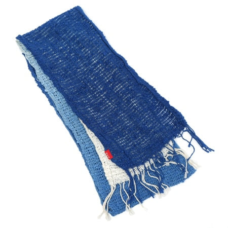 Natural Indigo Hand-Dyed Mini Scarf