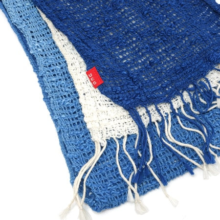 Natural Indigo Hand-Dyed Mini Scarf