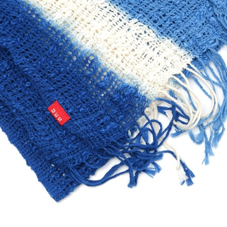 Natural Indigo Hand-Dyed Mini Scarf