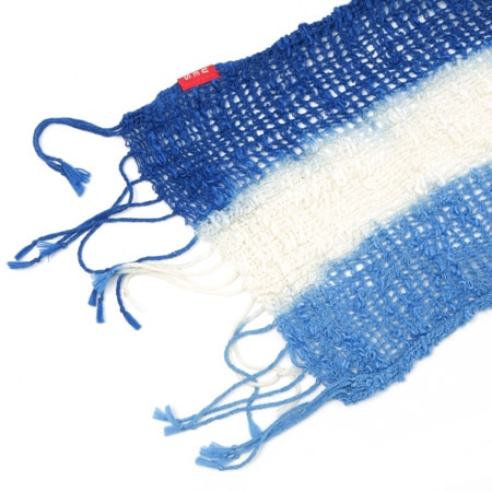 Natural Indigo Hand-Dyed Mini Scarf