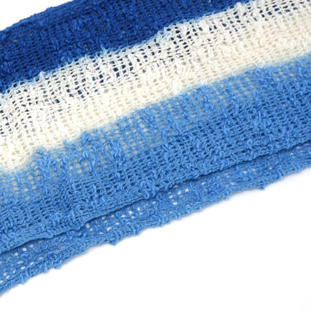 Natural Indigo Hand-Dyed Mini Scarf