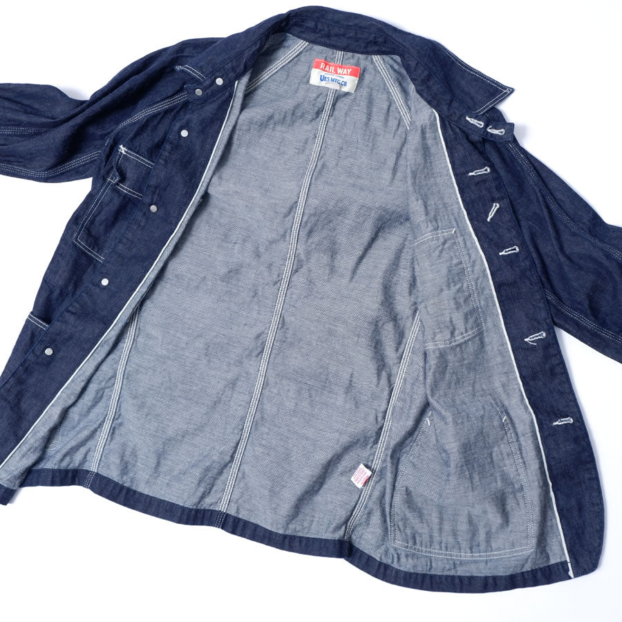 デニムレイルロードジャケット