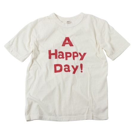 A HAPPY DAY! Tシャツ スリム