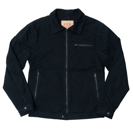 Single Rider's Jacket With Collar