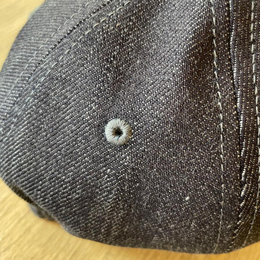 デニムキャップ UES レッド