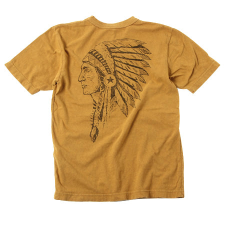 UES INDIAN Tシャツ イエロー