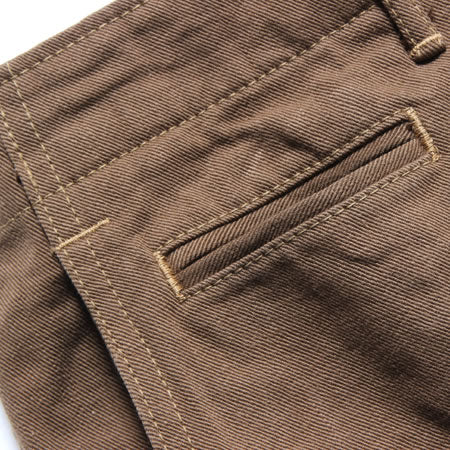 YARN-DYED Slim Chino Pants