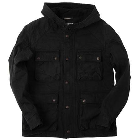HOODED RIDING JACKET