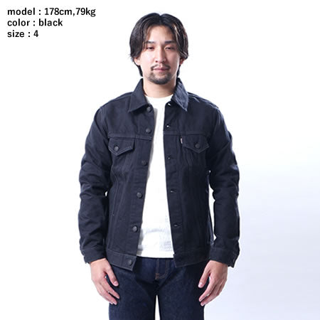 3rd type Denim Jacket  Charcoal