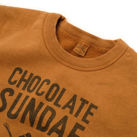 Chocolate Sundae Sweatshirt Mustard