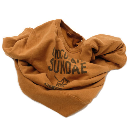 Chocolate Sundae Sweatshirt Mustard